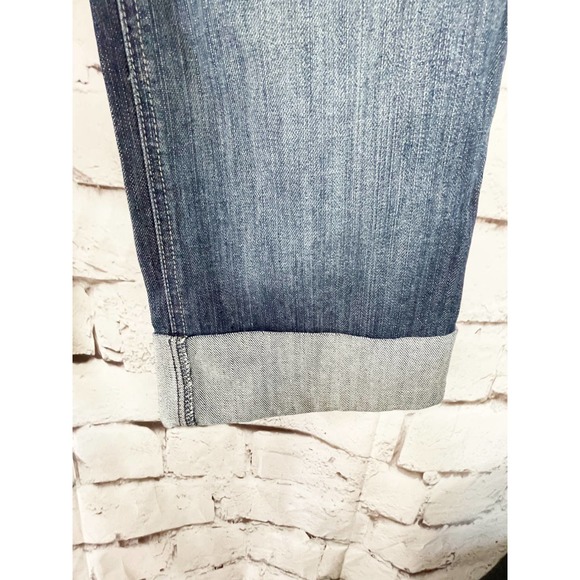 Arizona Jean Co Distressed Cropped Capri Jeans 9 - Picture 11 of 12